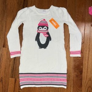 NWT penguin sweater dress